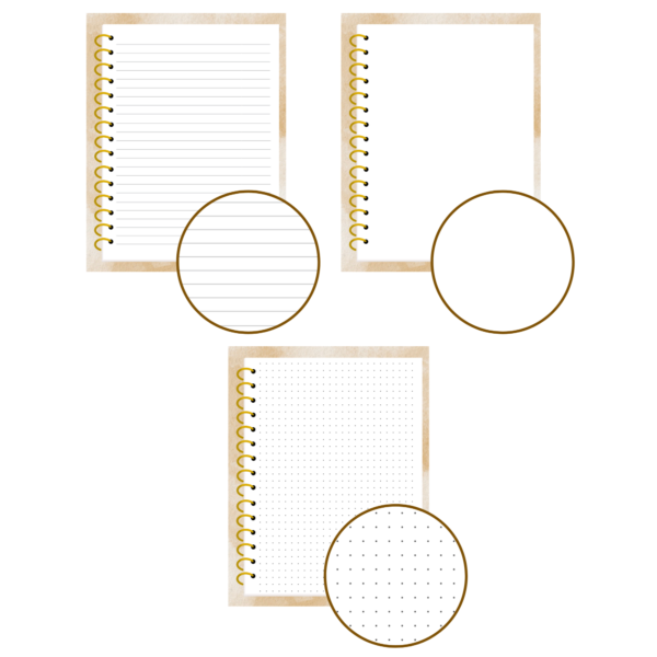 Gold Glitter Digital Notebook - Image 6